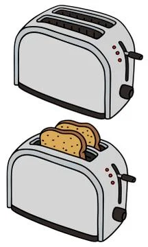 Electric toasters Stock Illustration