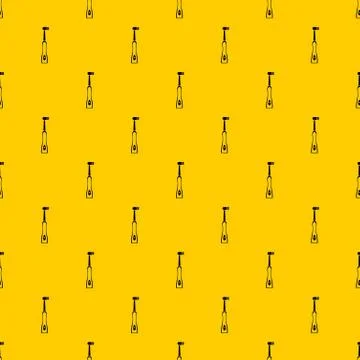 Electric toothbrush pattern vector Stock Illustration