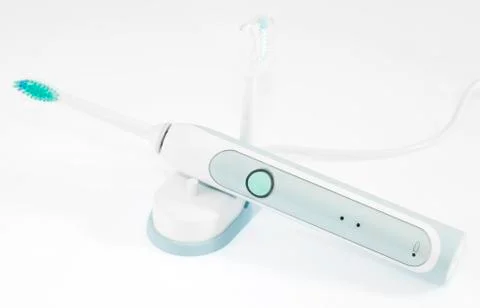 Electric toothbrush Stock Photos