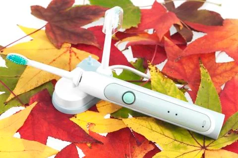 Electric toothbrush Stock Photos
