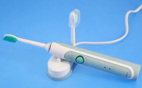 Electric toothbrush Stock Photos