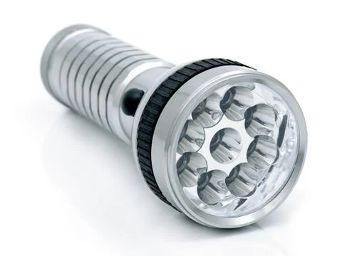 An electric torch Stock Photos