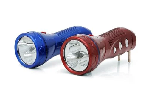 Electric torches Stock Photos