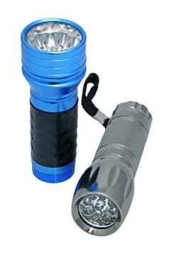 Electric torches Stock Photos