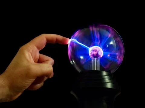 Electric touch Stock Photos