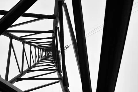 Electric tower Stock Photos