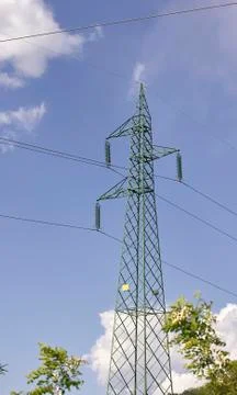 Electric tower Stock Photos