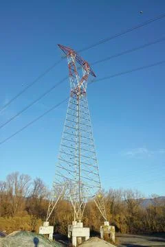 Electric tower Stock Photos