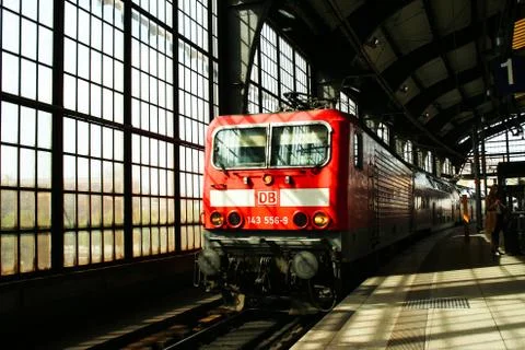 Electric Train Germany Stock Photos