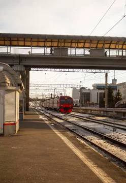 Electric train Stock Photos