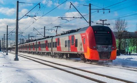 Electric train Stock Photos