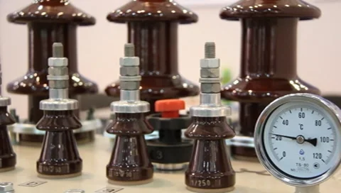 Electric transformer Stock Footage