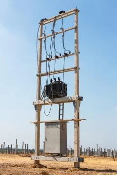 Electric transformer Stock Photos
