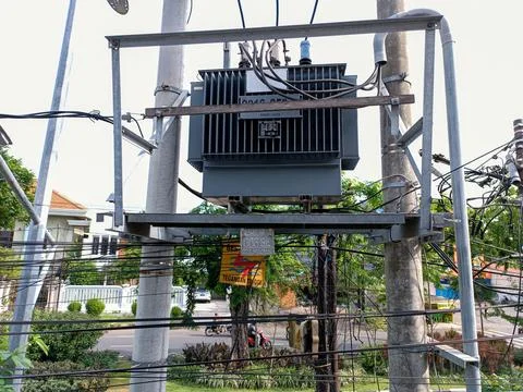 Electric Transformer Stock Photos