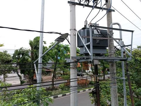 Electric Transformer Stock Photos