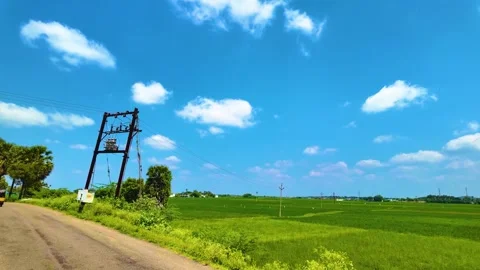 Electric Transformer in Slanting Position Video stock 263883011