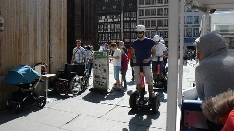 Electric Transport Stock Footage 117789601