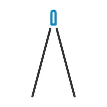 Electric Tweezers Icon イラスト素材