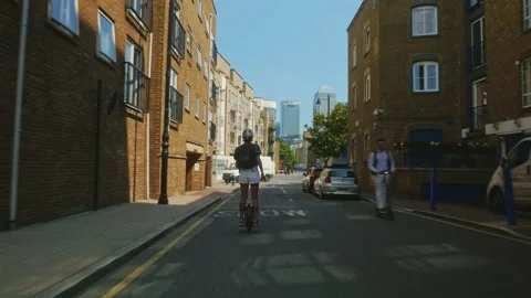 Electric Unicycle Video stock 195082484