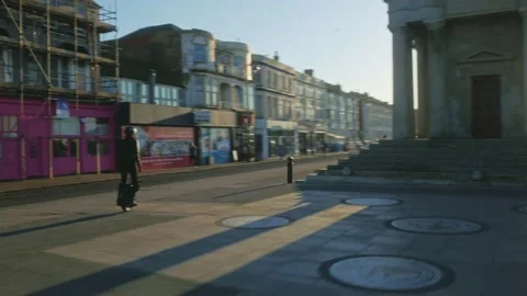 Electric Unicycle Stock Footage 195439479