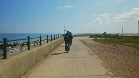 Electric Unicycle Stock Footage 195512861