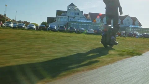 Electric Unicycle Stock Footage 195528732