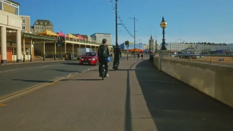Electric Unicycle Stock Footage 195531361