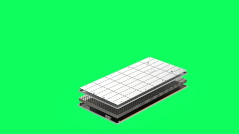 Electric vehicle battery explode in layer 4k footage Stock Footage 254938796