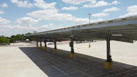 Electric Vehicle Charging Stock Footage 158894528