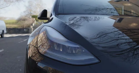 Electric Vehicle Charging Stock Footage 261114983