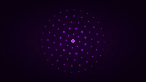 Electric violet mandala for geometric psychedelic visuals. Professional 스톡 동영상 342624475