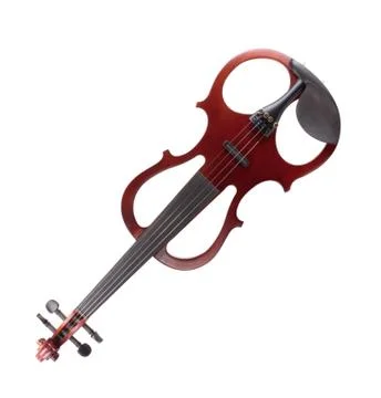 Electric Violin Isolated Foto stock