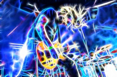 Electric warrior Stock Photos