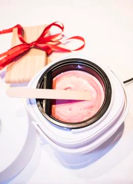 Electric wax melter Stock Photos