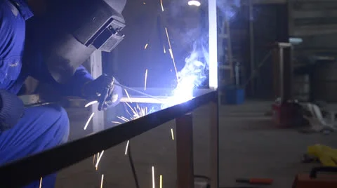 Electric welding Stock Footage 23226458