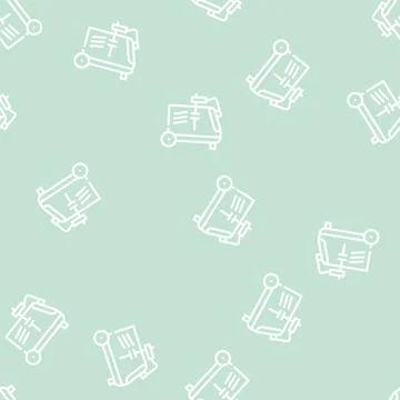 Electric welding line vector seamless pattern 스톡 일러스트