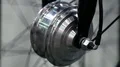Electric wheel for city bicycle. Bicycle electric wheel HD Footage