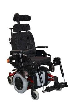Electric Wheelchair. Stock Photos