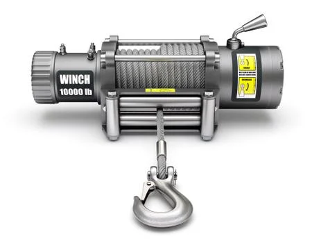 Electric winch Stock Illustration
