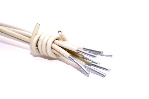 Electric wires Stock-Fotos