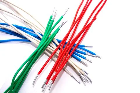 Electric wires Stock Photos
