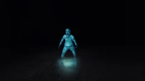 Electric Zombie Stock Footage 89282928