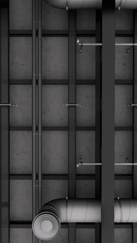 Electrical and ventilation systems Stock Footage 307593124