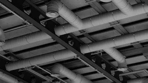 Electrical and ventilation systems Stock Footage 307594175