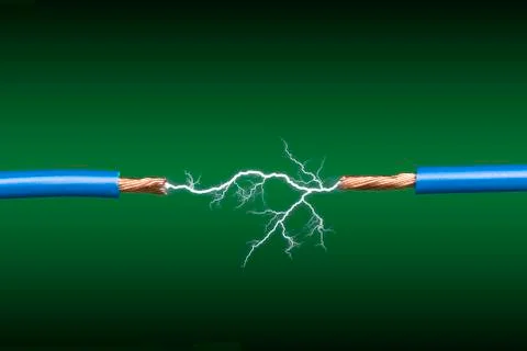 Electrical arc Stock Photos