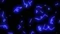 Electrical arcs neon lightning retro future vr voltage glow vector tron loop 4k 4k or 4k+ Resolution