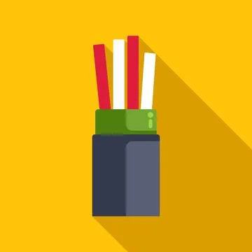 Electrical cable with exposed wires icon flat design Stock Illustration
