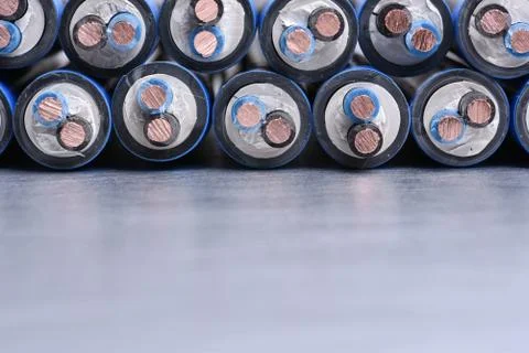 Electrical cable Foto stock