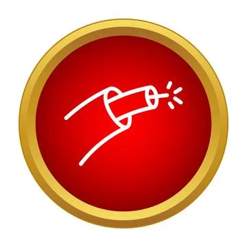 Electrical cable with spark warning icon design Stock Illustration