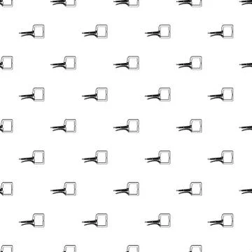 Electrical cable tool pattern seamless 스톡 일러스트